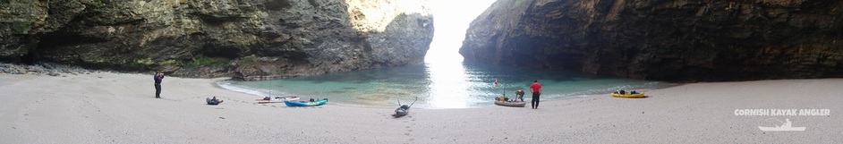 Kayak Fishing at Portreath - Inside Jacobs Cupboard