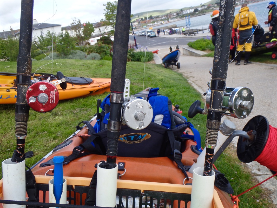 Abu 6500 ready to catch some fish at the Swanage Classic 2015