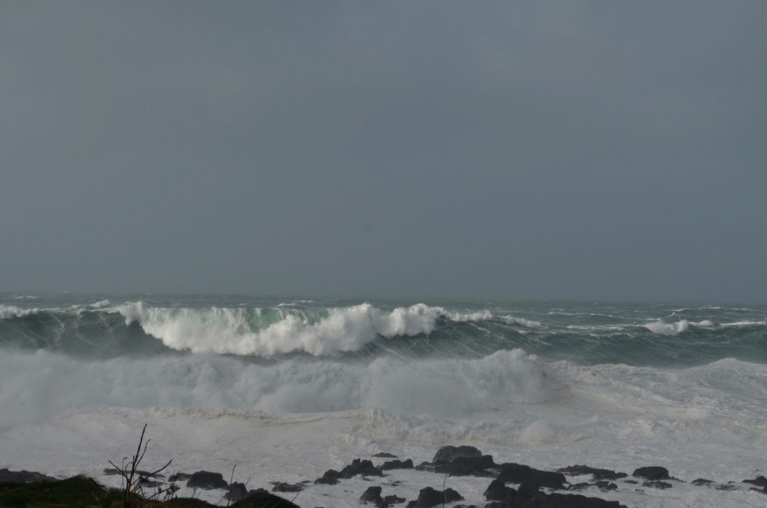 Huge Wave from Storm Imogen at Sennen