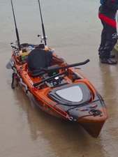 Ram Pole Kayak Rod Rest