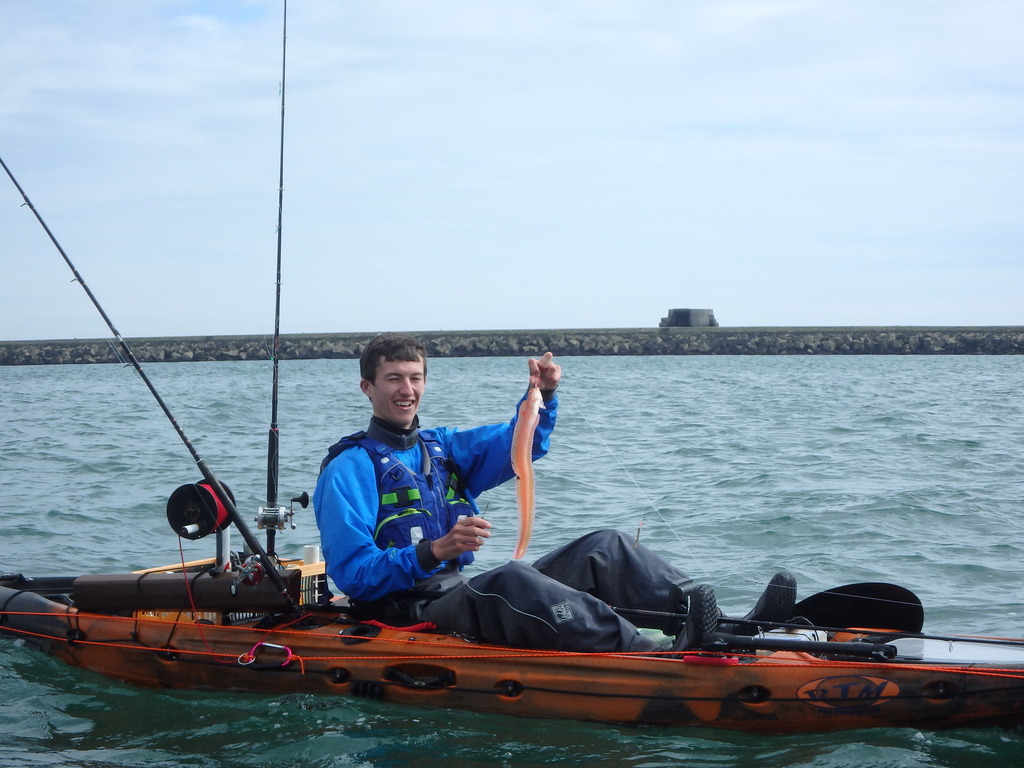 Kayak caught Red Band Fish