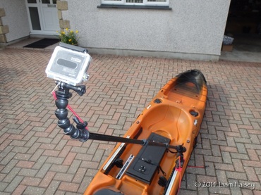 RTM Abaco Kayak Fishing Go Pro Pole