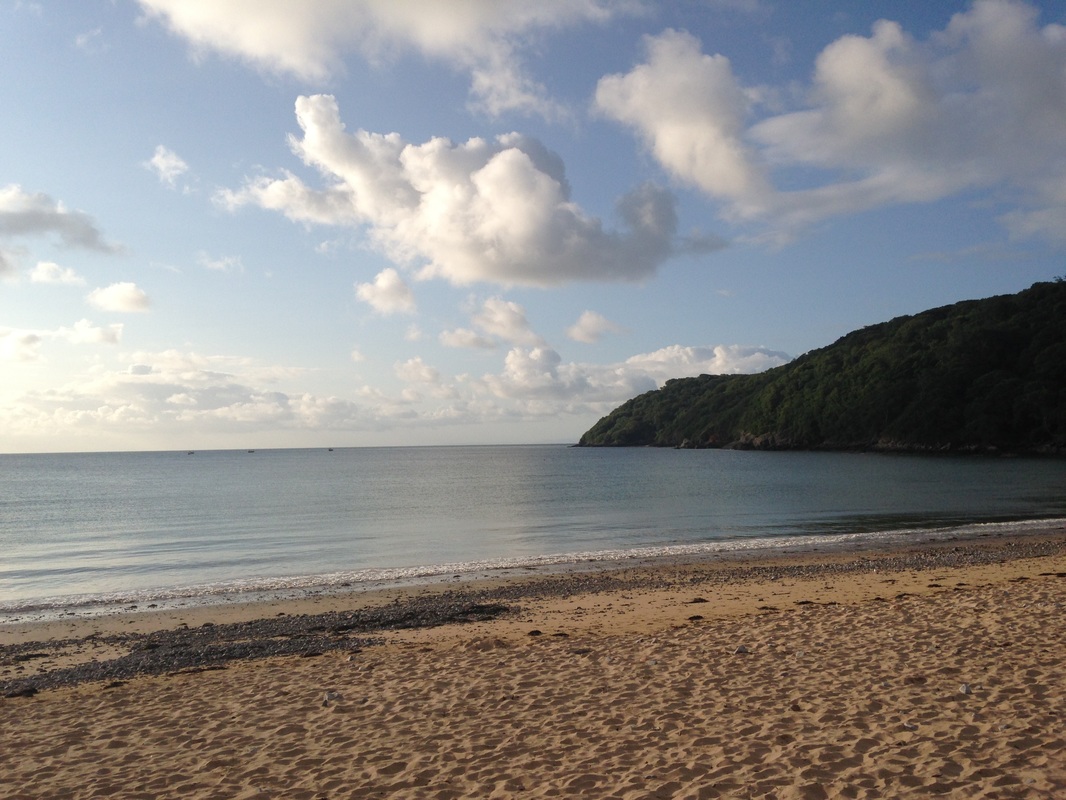 Oxwich Bay Kayak Fishing