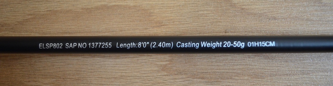 Ugly Stik Elite Spinning Rod 8ft 20-50g