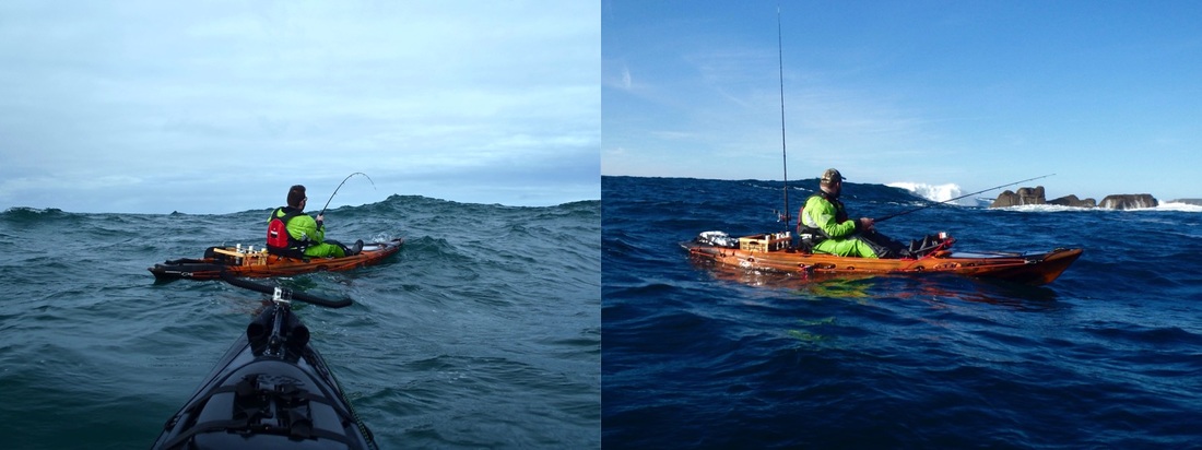Fishing from the RTM Abaco 4.20 in Swell