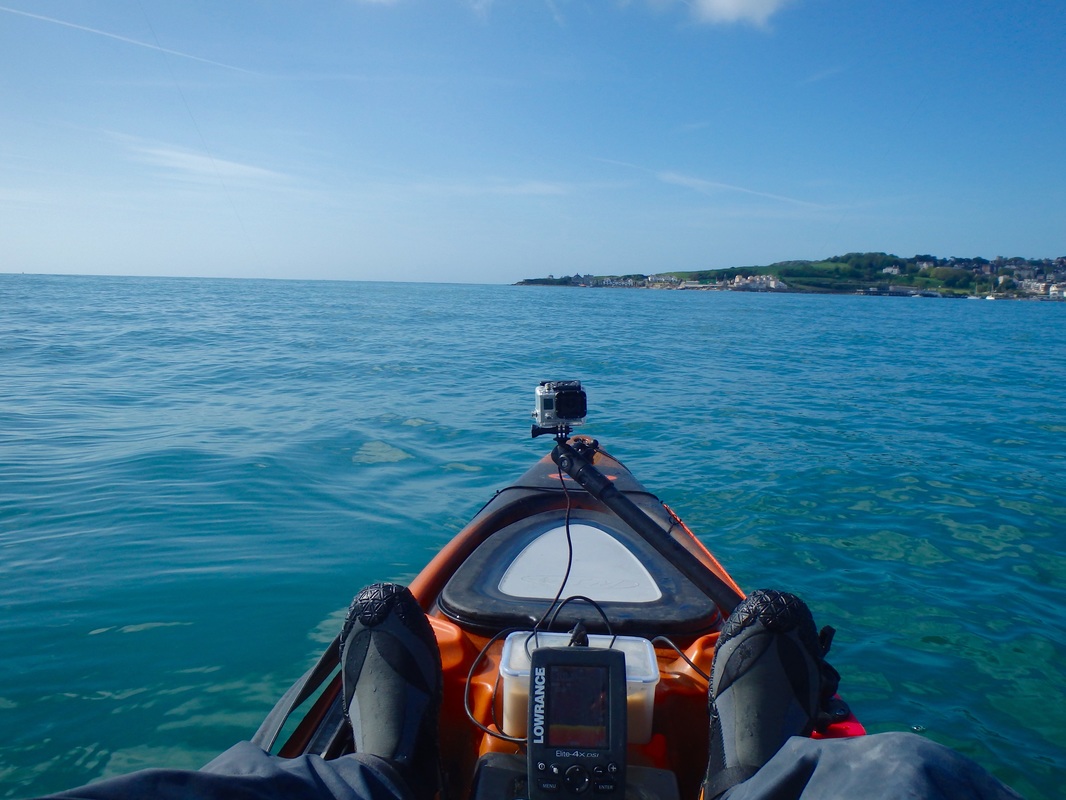 Kayak Fishing at Swanage