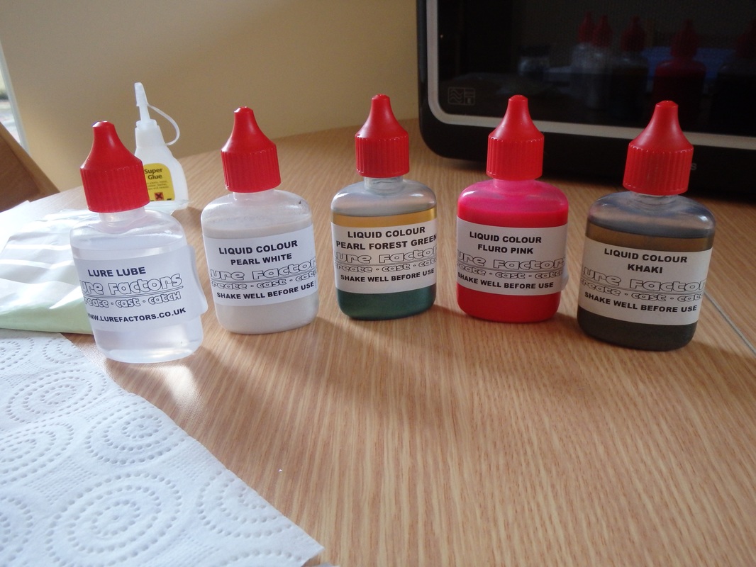 Lure Factors Liquid Colour and Lure Lube