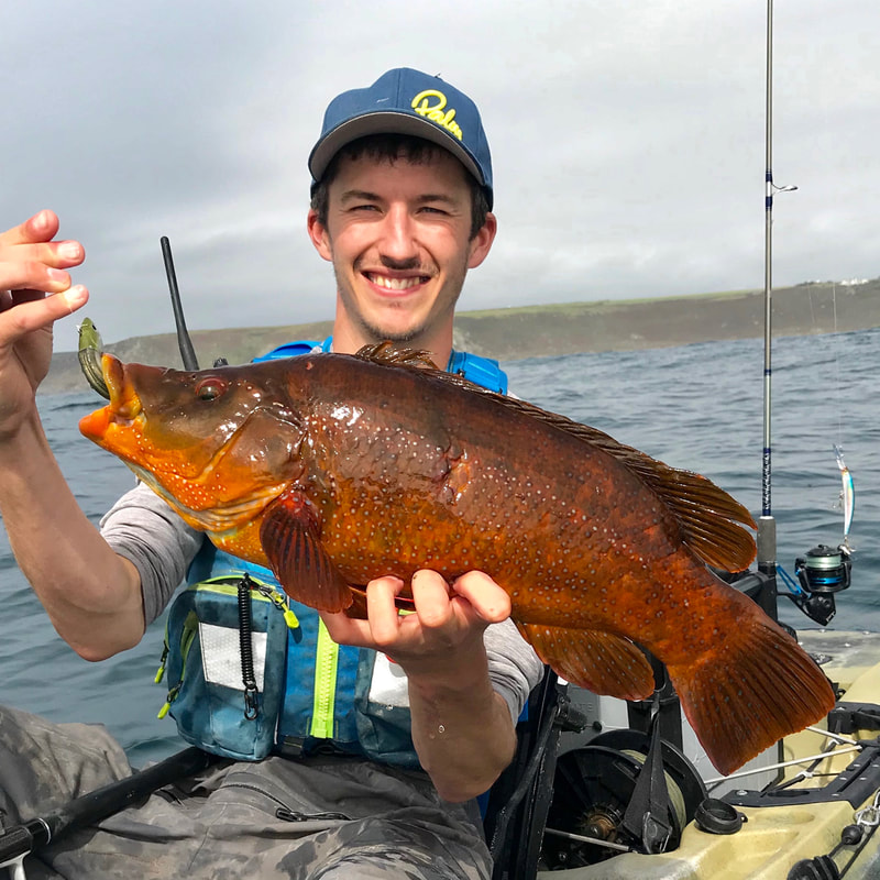 Kayak Fishing in Cornwall
