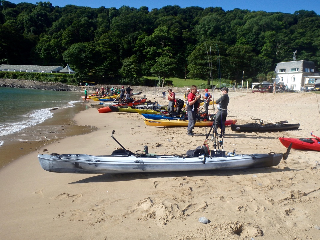 Oxwich Bay 2016 Kayak Fishing Event