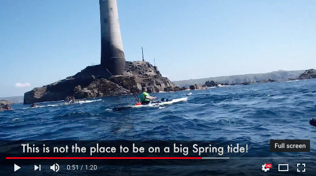Paddling at Lands End